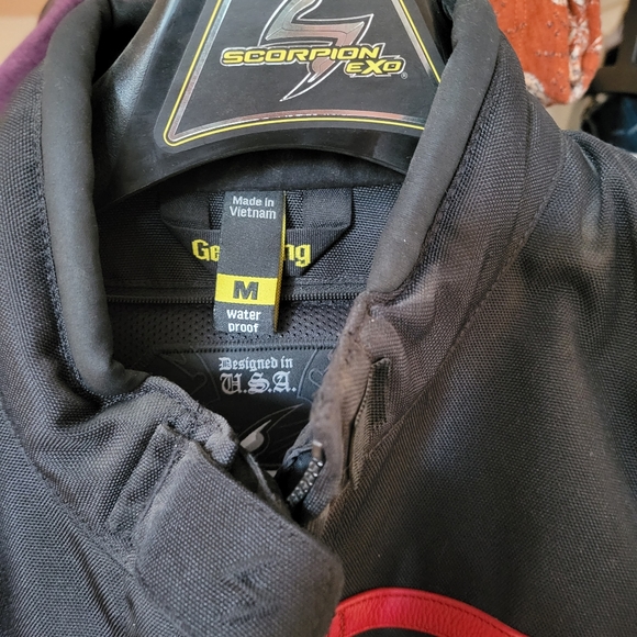 Scorpion Exo Black Dahlia womens motorcycle jacket M - Picture 3 of 8